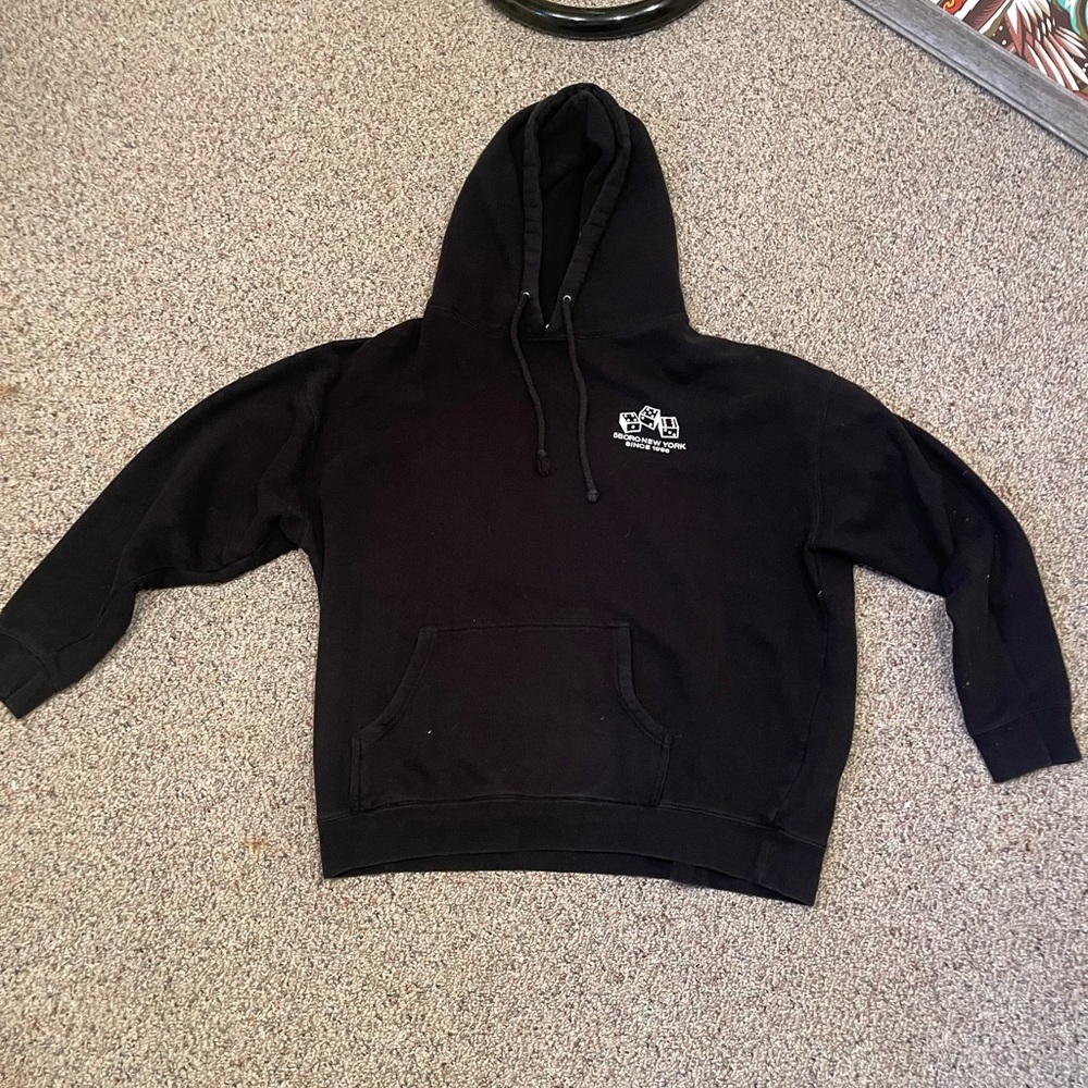 5 Boroughs boxy hoodie